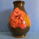 A Moorcroft Vase (5.39inch) in Hibiscus Design by Walter Moorcroft