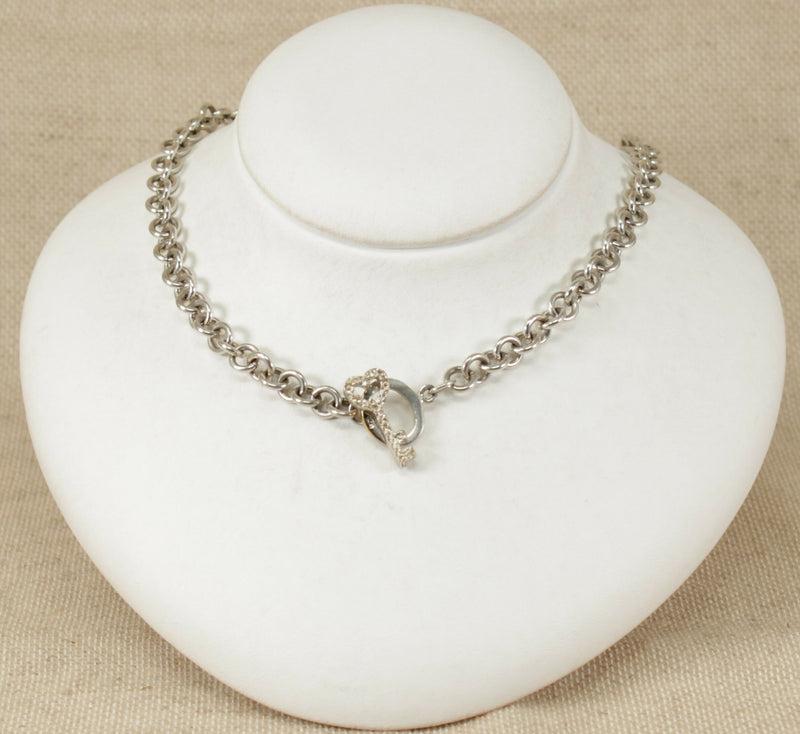 Solid Silver T Bar Belcher Necklace Chain