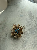 Vintage Grosse 1958 (Dior Designer) Sunburst Brooch
