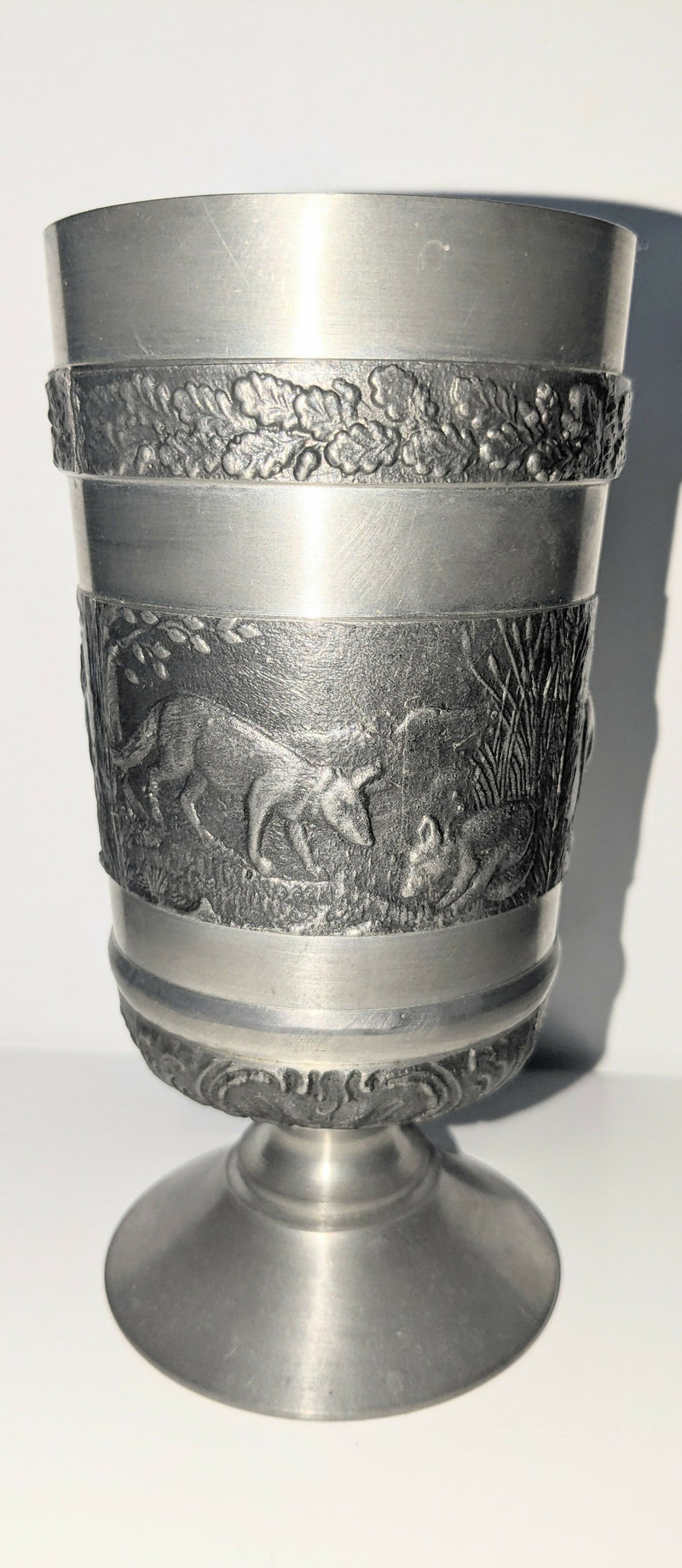 Vintage Mullingar Pewter Goblet