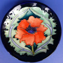Moorcroft Coaster Poppy