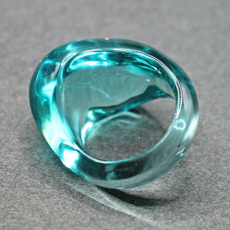 Baccarat-blue-green-crystal-ring-24j010d