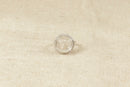 Silver & Quartz Statement Ring