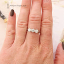 Platinum & Diamond Three Stone Ring 1.05cts