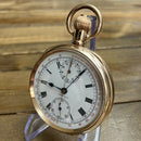 Swiss Made Chronograph Pocket Watch | Column Wheel | c.1910 Fully serviced 2026 | Chronograph Repaired & Tested