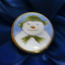 Coalport Snowman Enamel Box A3997