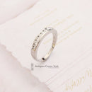 18ct White Gold Diamond Half Eternity Ring 0.36ct