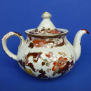 Masons Ironstone Brown Velvet Teapot