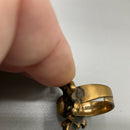 Modernist bronze ring by Pentti Sarpaneva