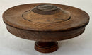 Admiral John Jervis, 1st Earl of St Vincent, Bronze Medal Inset into an Oak Tazza. Circa 1820 After George Mills.