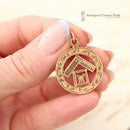 Edwardian 9ct Gold Masonic Fob/Pendant