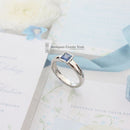 Boodles Platinum & Sapphire Ring