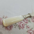 Vintage Silver Plate & Mother of Pearl Butter Knife