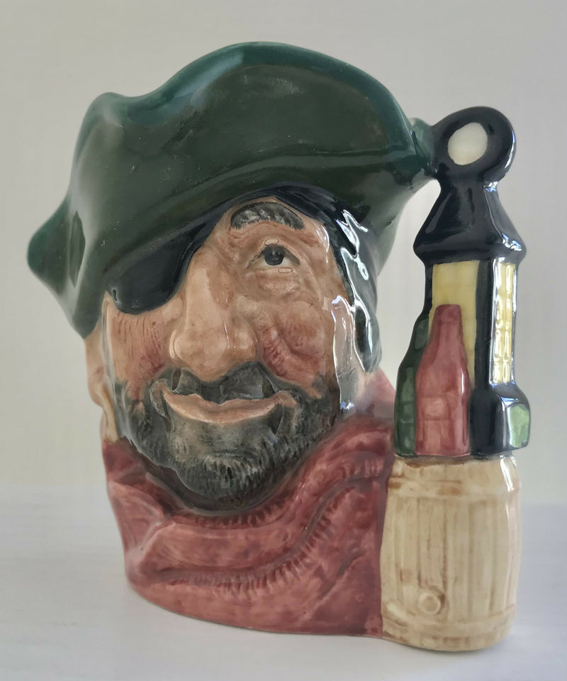 Royal Doulton Smuggler character jug. Small version. D6619.