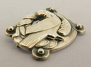 Vintage Georg Jensen Sterling Silver Dove Wreath Bird Brooch Design No 209