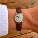 Omega 9ct Gold Ladies watch | 1972 | Rare 25mm Dial | Full Arabic Numeral Dial