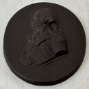 Vice Admiral Horatio Nelson, 1st Viscount Nelson, Black Basalt Portrait Profile Plaque.