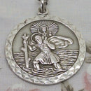 Vintage Silver St. Christopher & Chain