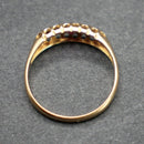 Antique 18ct gold ruby and diamond ring
