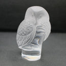 Lalique "Owl" paperweight