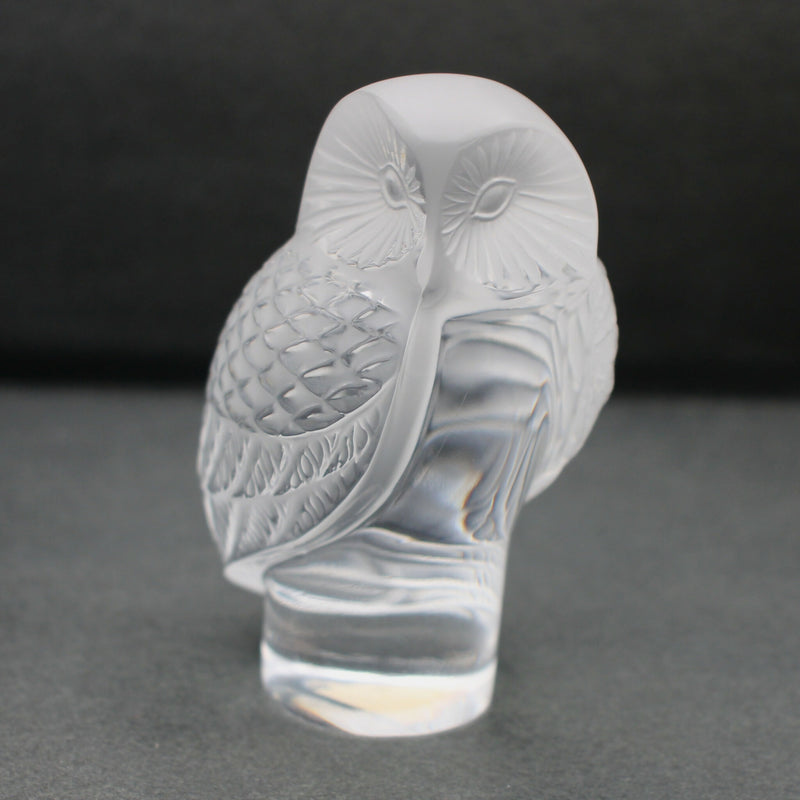 Lalique "Owl" paperweight