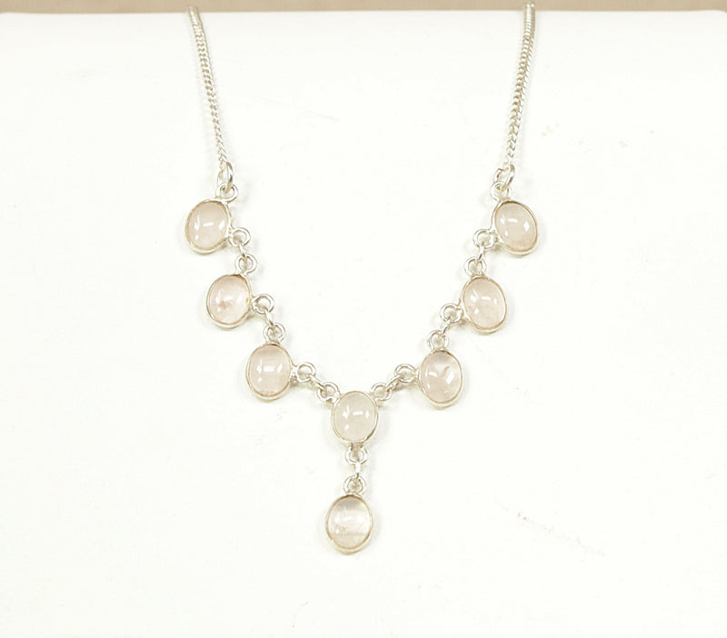 Silver & Moonstone Necklet