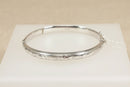 Vintage Silver Hinged Bangle 1972