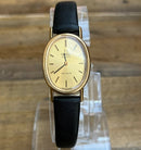Vintage Omega De Ville Ladies Quartz Watch | c.1979 | Cal. 1350 | 23mm Gold Plated Oval Case