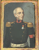 General Guillaume Henri Dufour, Commander-in-Chief Swiss Army, Portrait Miniature.