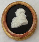 Admiral Adam Duncan, 1st Viscount Duncan, Wedgwood Black Jasperware Portrait Medallion. After John De Vaere.