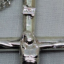 Silver Crucifix on 16" Silver Chain