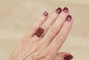 Stunning Art Deco Sterling Silver & Carnelian Ring