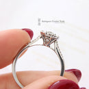 Jenny Packham 18ct White Gold Diamond Cluster 0.50ct