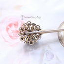 Austrian Vienna Silver Brooch by Hermann Bohm