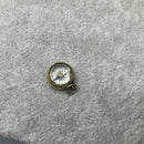 Victorian 9ct gold miniature compass