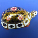 Royal Crown Derby Limited Edition Paperweight - Yorkshire Rose Tortoise (Boxed)
