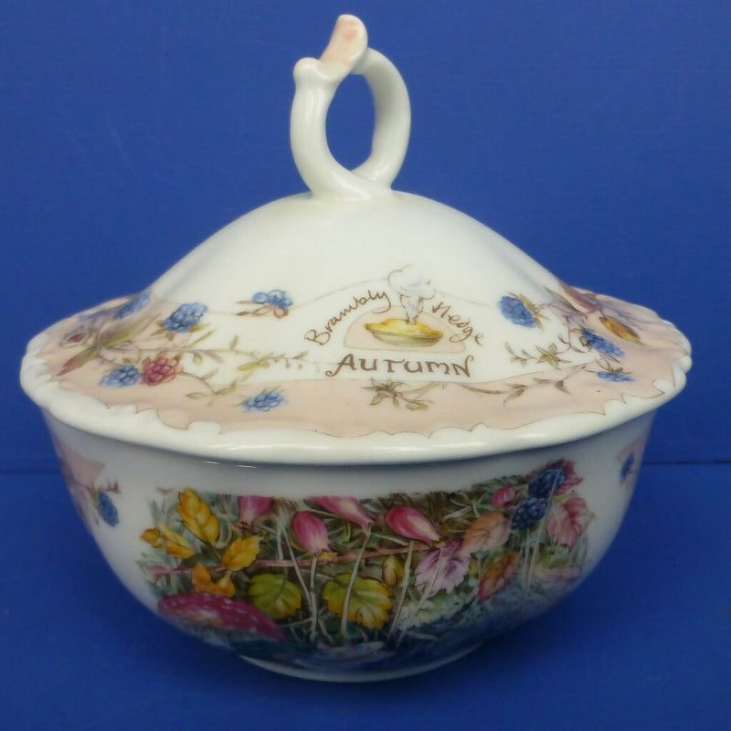 Royal Doulton Brambly Hedge Butterfly Powder Bowl - Autumn