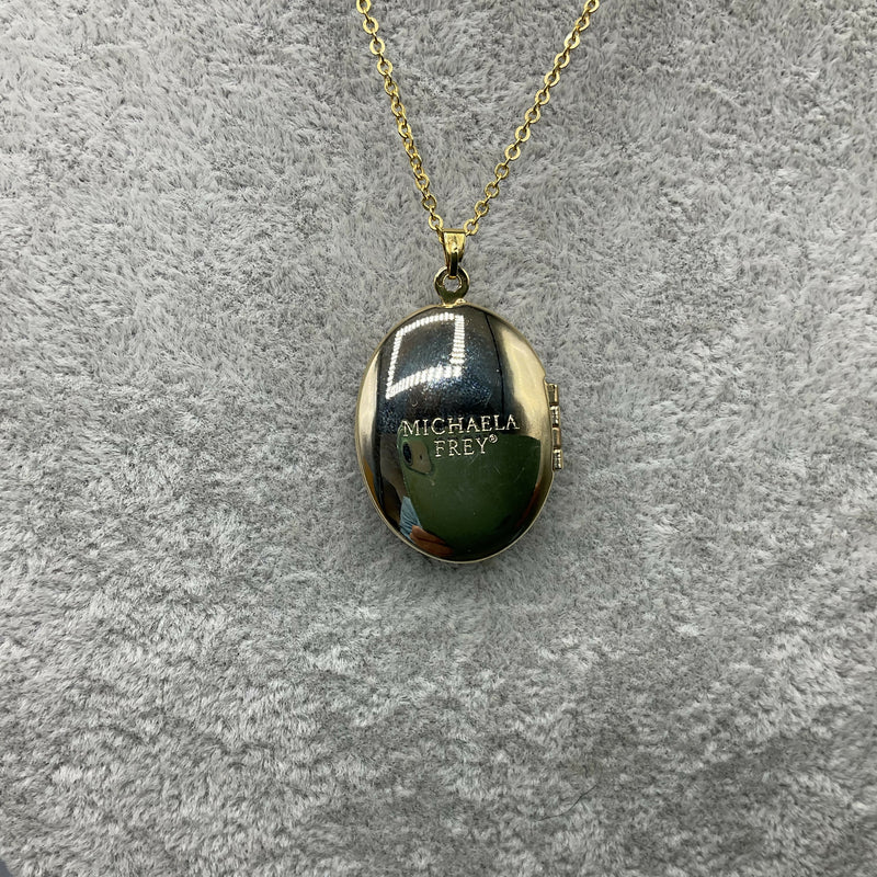 Michaela Frey enamel locket