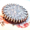 Victorian Silver Target Brooch