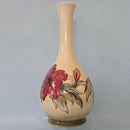 A Large Moorcroft Vase (10.23inch) in the Hibiscus Design by Walter Moorcroft