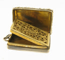 Georgian Solid Sterling Silver Vinaigrette Bir 1832 Clark & Smith