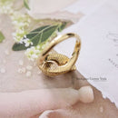 Vintage 18ct Gold 2 Headed Snake Ring