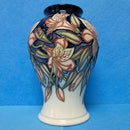 A Moorcroft Vase (6.25inch) Peruvian Lily Design by Sian Leeper