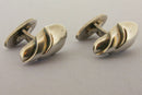 Vintage Georg Jensen Sterling Silver Cufflinks Design No 148 Original Box