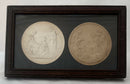 The 1851 Great Exhibition Prize Medal & The 1862 International Exhibition Prize Medal Plaster Roundels.