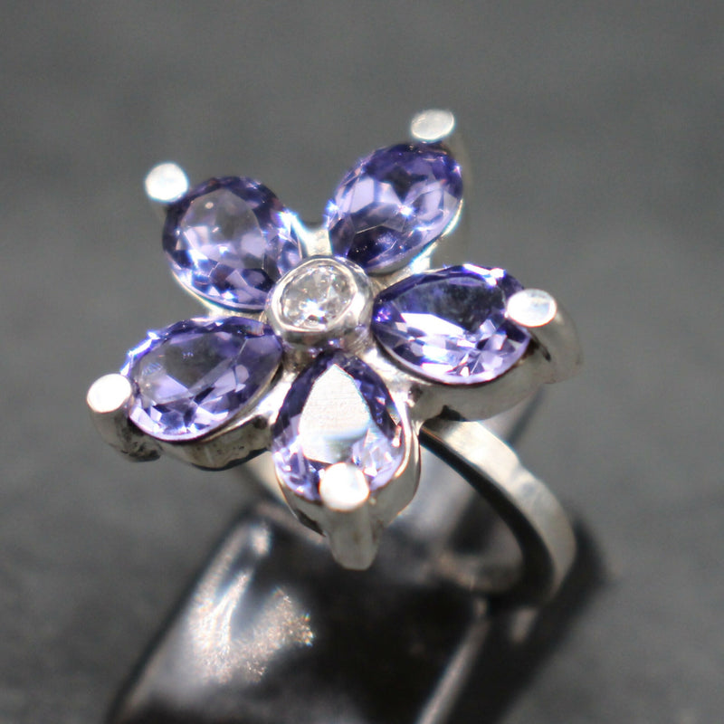 Jake-Swarovski-crystal-and-cz-silver-flower-ring-pa-160b