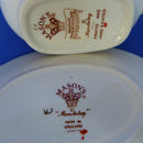 Masons Ironstone Blue Mandalay Sauceboat and Stand bs