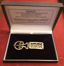 A Roman Military Waist Belt Bronze Buckle And Plate.