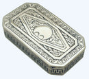 Austrian Silver Snuff Box, Lemberg circa 1810. Ex Élie de Rothschild. 4.0 troy ounces.