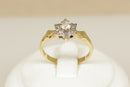 18ct Gold Diamond Cluster ‘Daisy’ Ring